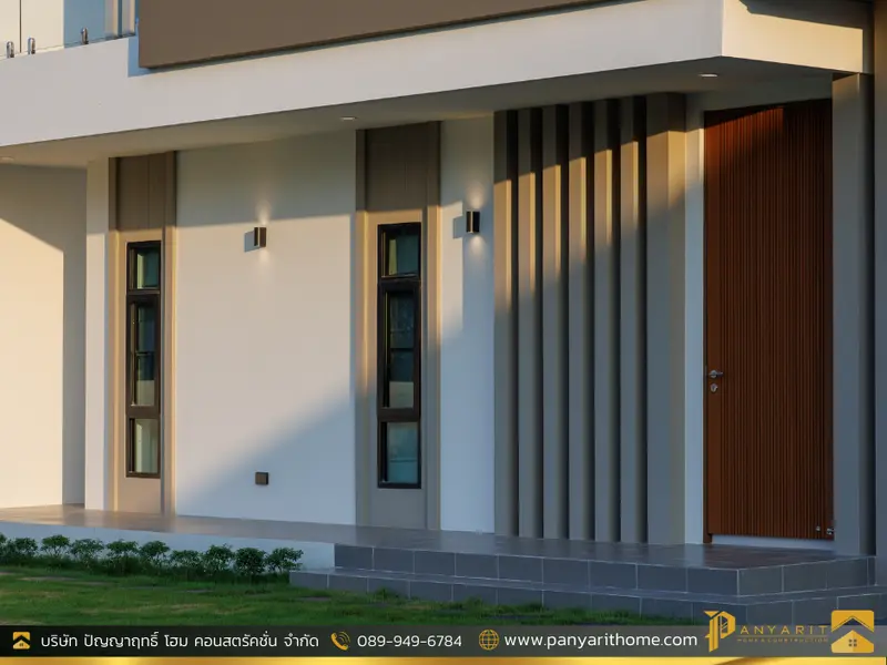 🏠บ้านสไตล์ Modern 2ชั้น พร้อมสระว่ายน้ำ บนพื้นที่ 320 ตร.ม.🏠