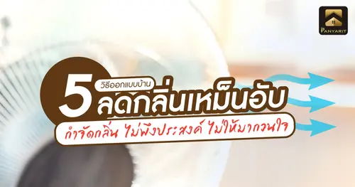 5 วิธีออกแบบบ้าน ลดกลิ่นอับ กำจัดกลิ่น ไม่พึงประสงค์ ไม่ให้มากวนใจ