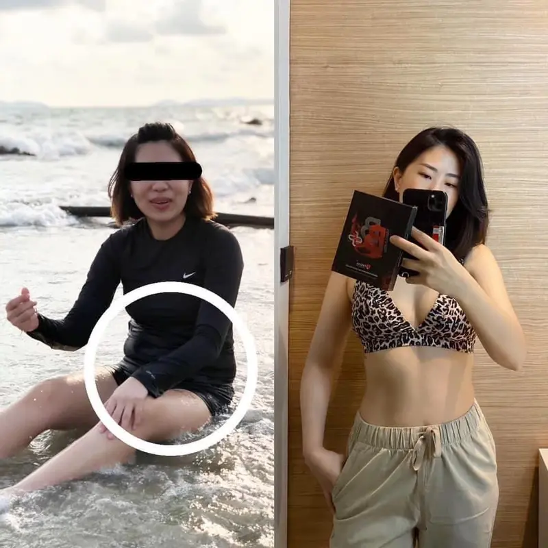 รีวิวก่อนและหลังทาน Renatar Boostburn Plus+
