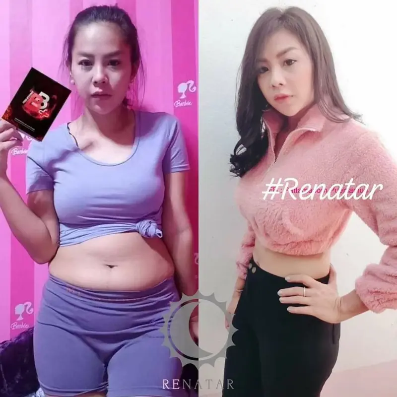 รีวิวก่อนและหลังทาน Renatar Boostburn Plus+