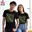 เสื้อเพื่อน เสื้อทีมเพื่อนกันตลอดไป ลาย FRIEND สีดำ เสื้อทีม เสื้อแก๊ง แบบเก๋ๆ พร้อมส่ง