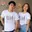 เสื้อเพื่อน เสื้อทีมเพื่อนกันตลอดไป ลายเพื่อนกันตลอดไป สีขาว เสื้อแก๊ง เสื้อรุ่น แบบเก๋ๆ