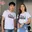 เสื้อเพื่อน เสื้อทีมเพื่อนกันตลอดไป ลายเพื่อนไม่มีวันเปลี่ยน สีขาว เสื้อรุ่น เสื้อแก๊ง แบบเก๋