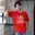เสื้อเพื่อน เสื้อทีมเพื่อนกันตลอดไป ลาย ทุกการเดินทางมอบประสบการณ์ให้เราเสมอ สีแดง