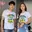 เสื้อเพื่อน เสื้อทีมเพื่อนกันตลอดไป ลาย ไปเที่ยวกันนะ HAPPY HOLIDAY สีขาว เสื้อรุ่น เสื้อแก๊ง
