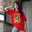 เสื้อเพื่อน เสื้อทีมเพื่อนกันตลอดไป ลาย มันส์ทุกทริป ชีวิตติดเที่ยว สีแดง เสื้อรุ่น เสื้อแก๊ง