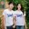 HPW014 เสื้ออวยพรปีใหม่ ลายโชคดีตลอดปี สีขาว ใส่แล้วเสริมสิริมงคล รับโชค รับทรัพย์ ความรักดี
