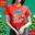 HPCR05 เสื้อคริสต์มาสเสื้อปีใหม่ ลาย Merry Christmasสีแดง เสื้อทีม เสื้อคู่ เสื้อครอบครัว แบบเก๋ๆ