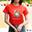 เสื้อคริสต์มาสเสื้อปีใหม่ ลาย13 สีแดง Merry Christmas เสื้อทีม เสื้อคู่ เสื้อครอบครัว