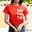 เสื้อคริสต์มาสเสื้อปีใหม่ ลาย14 สีแดง Merry Christmas เสื้อทีม เสื้อคู่ เสื้อครอบครัว