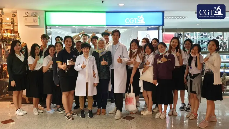 ภาพสัมนาบรรยายพิเศษให้ความรู้เกี่ยวกับอัญมณีและเครื่องประดับ GCT LAB เชียงใหม่