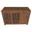 Hardwood Shoe Storage w Iron Tree