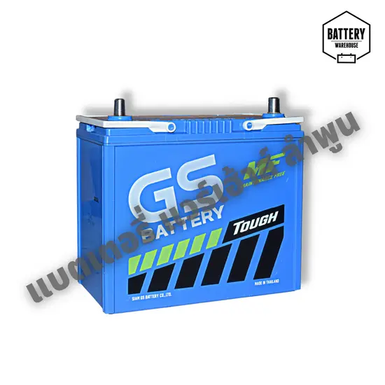 แบตเตอรี่รถยนต์ GS 46B24R (JIS 46B24R-MF)