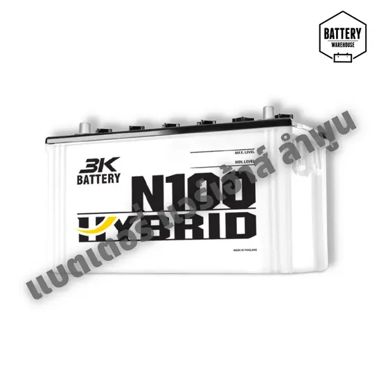 แบตเตอรี่รถยนต์ 3K Active Hybrid N100R (JIS 110E41)