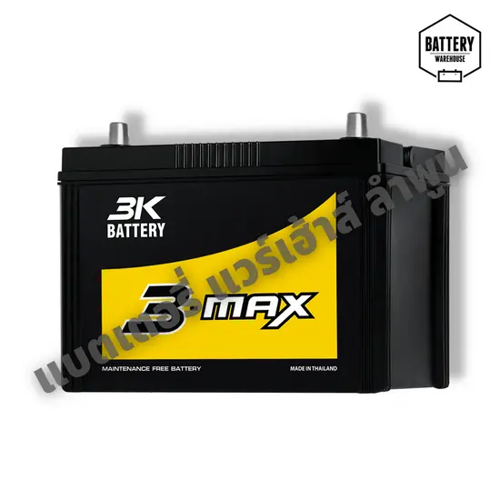 แบตเตอรี่รถยนต์ 3K MAX2500R (JIS 95D31R-MF)
