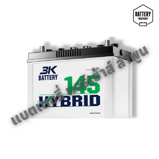 แบตเตอรี่รถยนต์ 3K HBX145R HYBRID (JIS 85D31R)