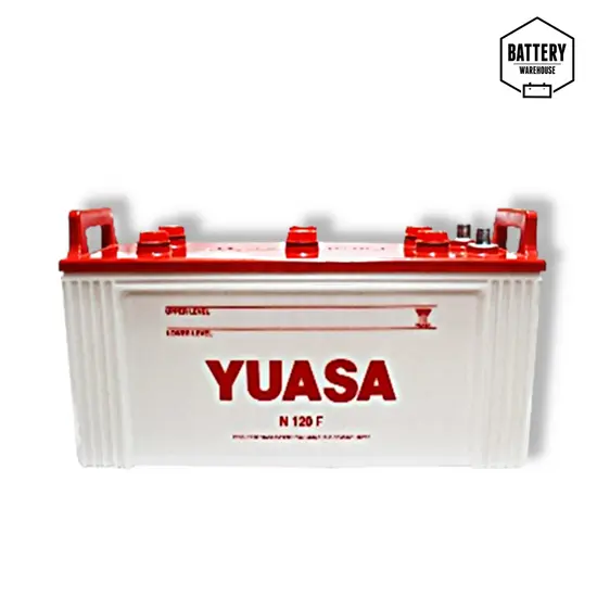 แบตเตอรี่รถยนต์ YUASA N120F (JIS 115F51)