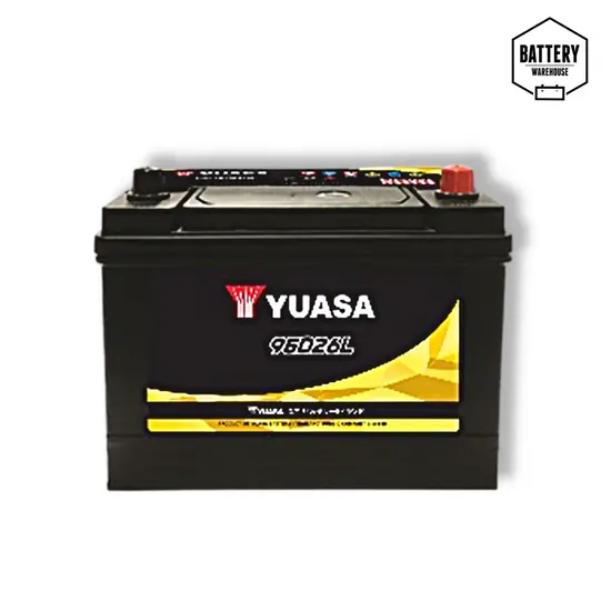 แบตเตอรี่รถยนต์ YUASA 95D26L-SMF