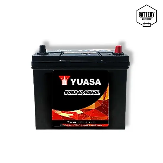 แบตเตอรี่รถยนต์ YUASA 50B24R-SMF