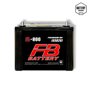 แบตเตอรี่รถยนต์ FB S-800L (JIS 65D26L-MF)