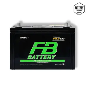 แบตเตอรี่รถยนต์ FB Premium Gold G-3500L (JIS 105D31L-SMF)