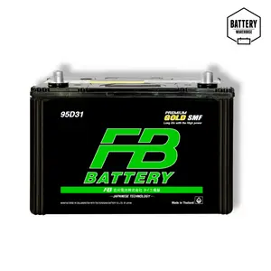 แบตเตอรี่รถยนต์ FB Premium Gold G-3000L (JIS 95D31L-SMF)
