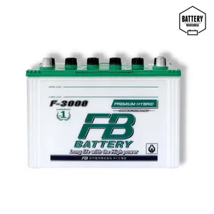 แบตเตอรี่รถยนต์ FB Hybrid F-3000R (JIS 105D31R)