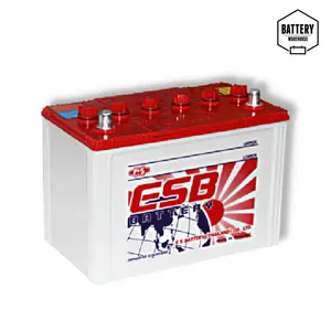 แบตเตอรี่รถยนต์ ESB E2000L (JIS 95D31L)