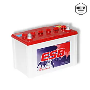 แบตเตอรี่รถยนต์ ESB E-125R (JIS 75D31R)