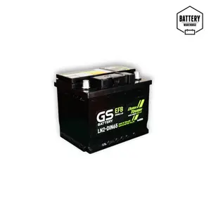 แบตเตอรี่รถยนต์ GS LN2-DIN65 DL EFB MF