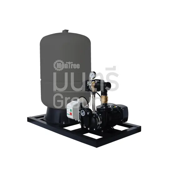 (ชุด) ปั๊มบูทเตอร์ปั๊ม 2สาย 2" TORQUE TQ-WP-CMH8-30/BT (ปั๊ม1ตัว) + ถัง 100 L