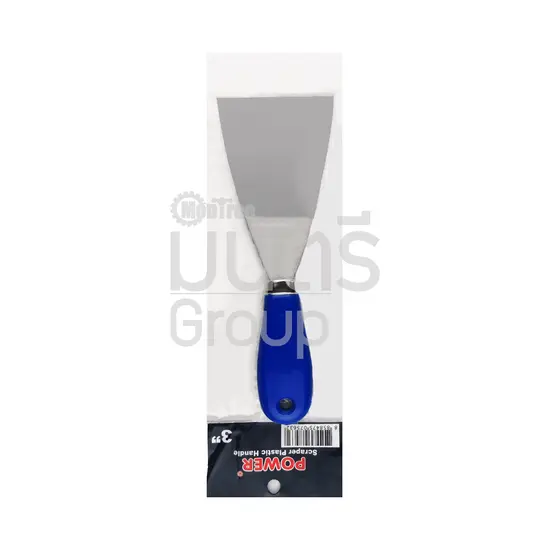 เกรียงโปว์สี POWER (ด้ามน้ำเงิน)  3"