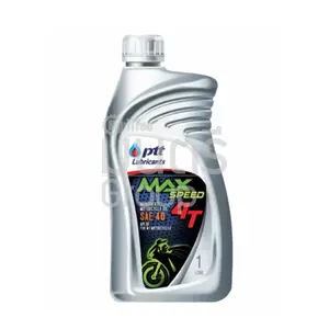 น้ำมันเครื่อง 1 ลิตร 4T แม๊กซ์ สปีด (ปตท) (1ลัง/10กป)