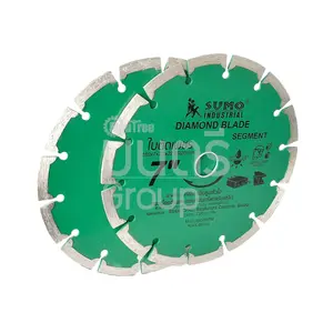 แผ่นตัดเพชร 7" SUMO (SEGMENT) แห้ง (20707)
