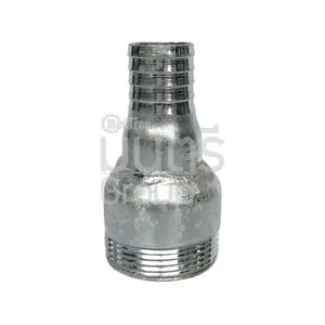ข้อต่อหางปลาเกลียว 1 ข้างลด เหล็ก 1 1/2" x 1" (แป๊ปลด)