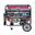 BURKIN เครื่องปั่นไฟ เบนซิน 6.5 KW. BK-GE-BG6500E สตาร์ทกุญแจ