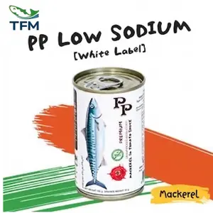 [White Label 155 grams] PP Mackerel in Tomato Sauce