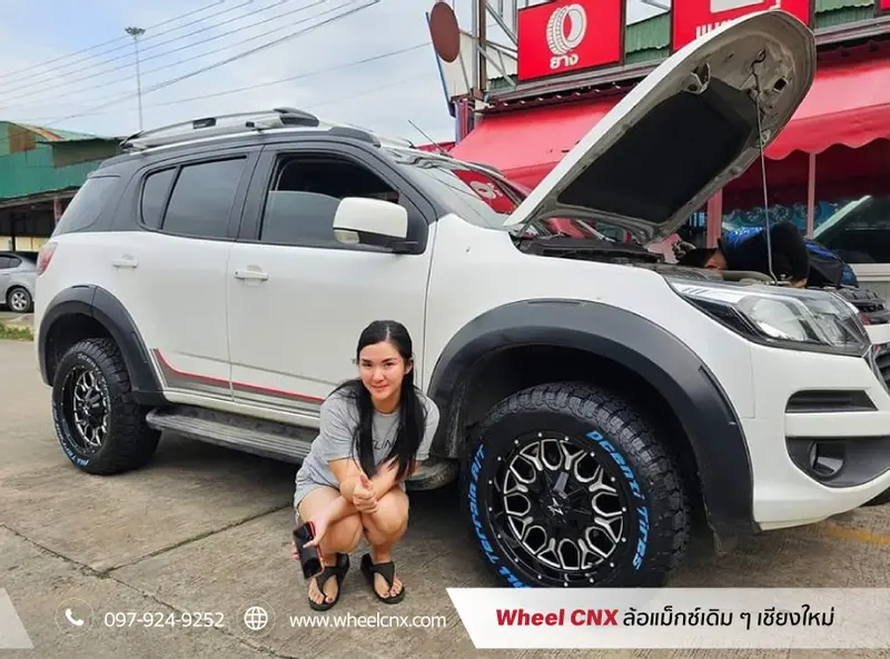 รวมภาพรีวิวลูกค้าที่มาใช้บริการเปลี่ยนยางรถยนต์ ล้อแม็กซ์ | Wheel CNX ร้านยางรถยนต์ เชียงใหม่