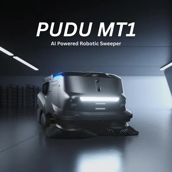 Pudu MT1 : AI Powered Robotic Sweeper