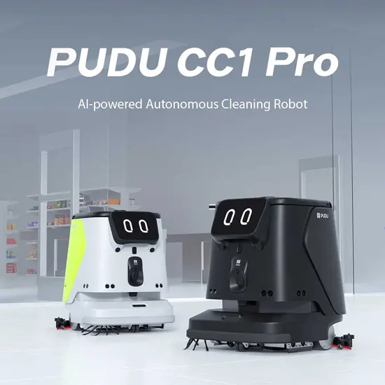Pudu CC1 Pro หุ่นยนต์ทำความสะอาดอัตโนมัติด้วย AI