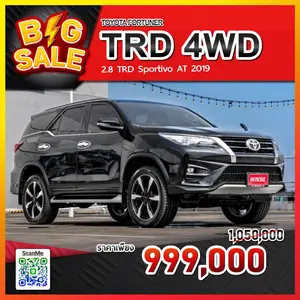 2019 TOYOTA FORTUNER 2.8 TRD Sportivo 4WD AT (T466)
