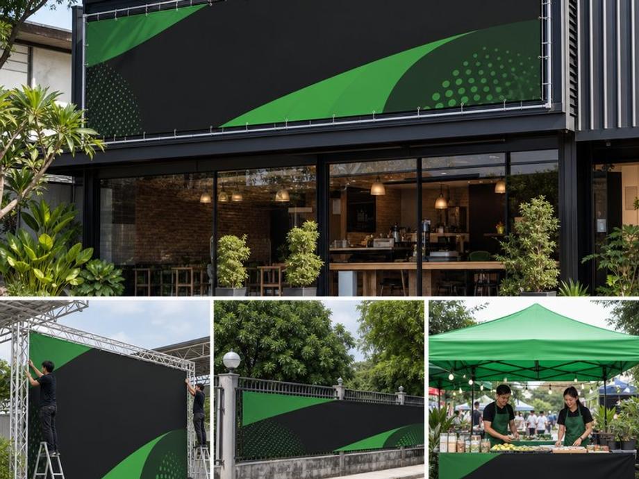 ป้ายไวนิล vs ป้ายอะคริลิค เลือกแบบไหนให้เหมาะกับร้านคุณ!